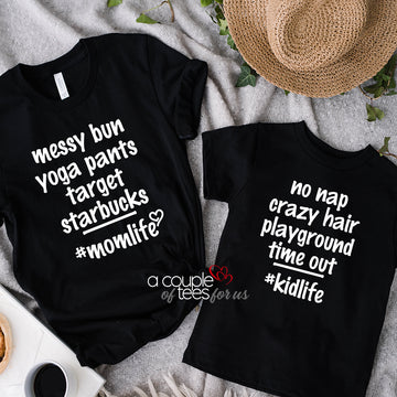 Mom Life. Kid Life. (Youth) Set